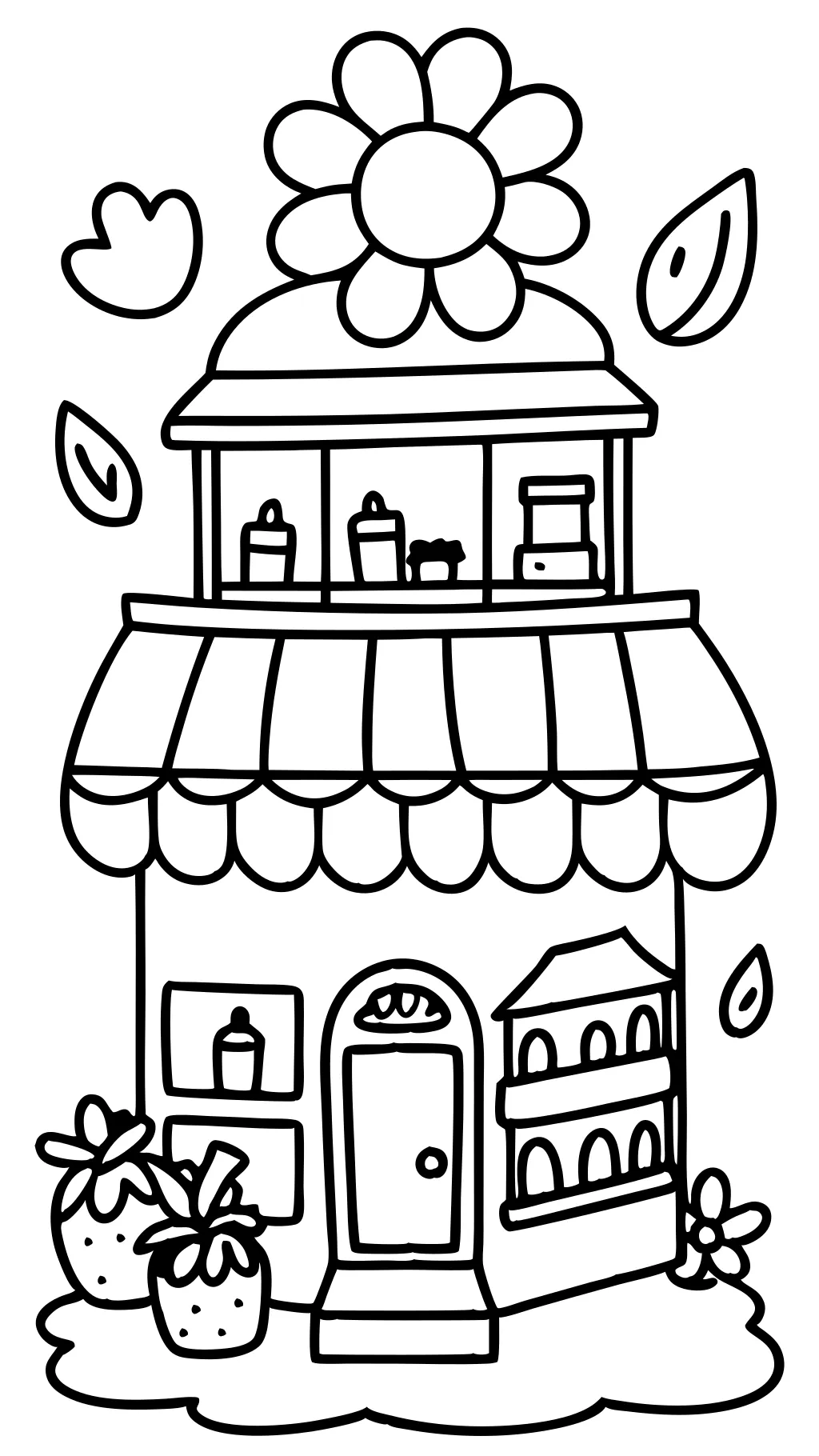 store coloring pages